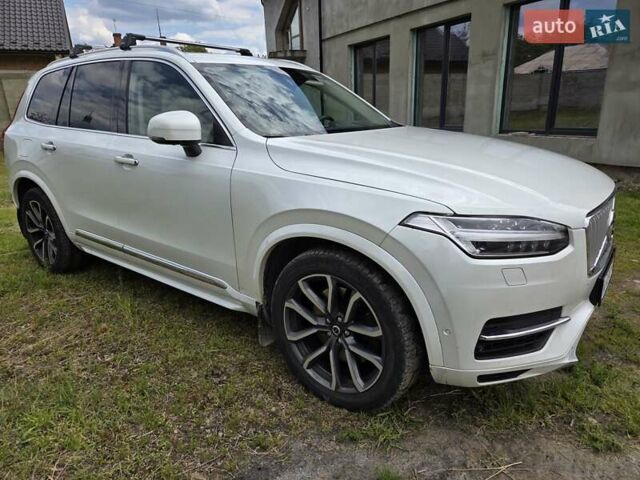 Вольво ХС90 2016 в Ирпене на Automoto.ua Белый Вольво ХС90, объемом двигателя 1.97 л и пробегом 245 тыс. км за 34999 $, фото 5 на Automoto.ua