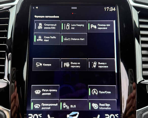 Вольво ХС90 2017 в Ровно на Automoto.ua Белый Вольво ХС90, объемом двигателя 2 л и пробегом 267 тыс. км за 41000 $, фото 43 на Automoto.ua