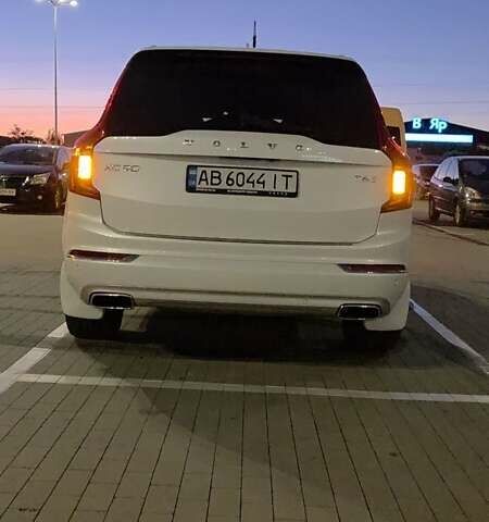 Вольво ХС90 2017 в Виннице на Automoto.ua Белый Вольво ХС90, объемом двигателя 1.97 л и пробегом 117 тыс. км за 39999 $, фото 5 на Automoto.ua