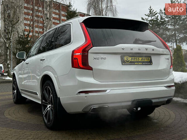 Белый Вольво ХС90, объемом двигателя 2 л и пробегом 140 тыс. км за 43500 $, фото 5 на Automoto.ua