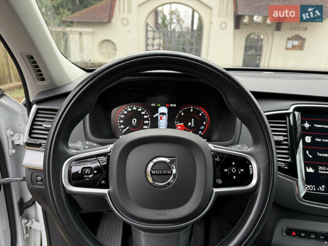 Белый Вольво ХС90, объемом двигателя 2 л и пробегом 145 тыс. км за 38400 $, фото 15 на Automoto.ua