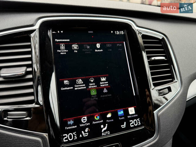 Белый Вольво ХС90, объемом двигателя 2 л и пробегом 145 тыс. км за 38400 $, фото 108 на Automoto.ua