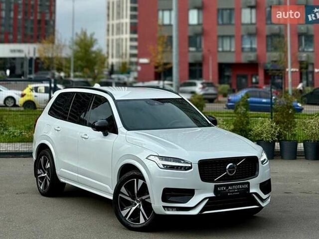 Вольво ХС90 2021 в Киеве на Automoto.ua Белый Вольво ХС90, объемом двигателя 2 л и пробегом 57 тыс. км за 45500 $, фото 1 на Automoto.ua