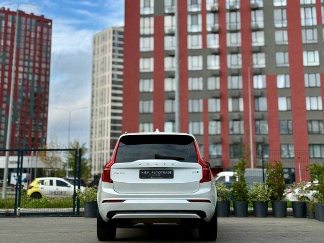 Вольво ХС90 2021 в Киеве на Automoto.ua Белый Вольво ХС90, объемом двигателя 2 л и пробегом 57 тыс. км за 45500 $, фото 8 на Automoto.ua