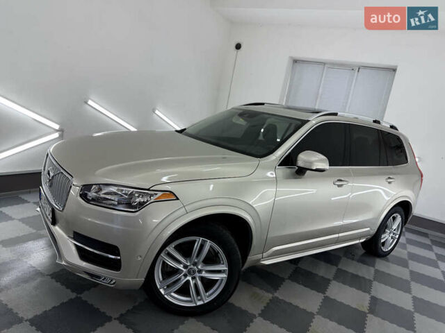 Вольво ХС90 2015 у Трускавце на Automoto.ua Бежевий Вольво ХС90, об'ємом двигуна 2 л та пробігом 136 тис. км за 21999 $, фото 6 на Automoto.ua