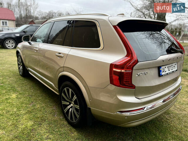 Бежевый Вольво ХС90, объемом двигателя 1.97 л и пробегом 43 тыс. км за 53000 $, фото 3 на Automoto.ua