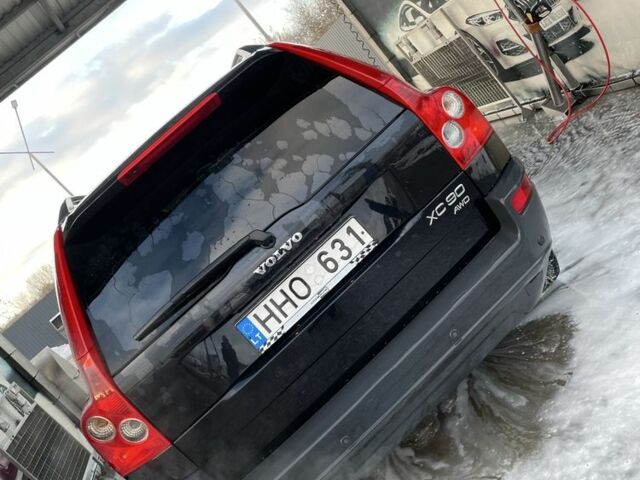 Черный Вольво ХС90, объемом двигателя 3 л и пробегом 244 тыс. км за 4780 $, фото 5 на Automoto.ua