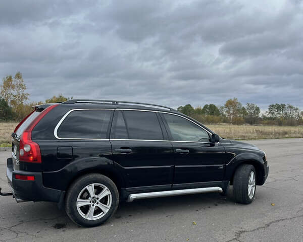 Черный Вольво ХС90, объемом двигателя 2.4 л и пробегом 187 тыс. км за 8500 $, фото 4 на Automoto.ua