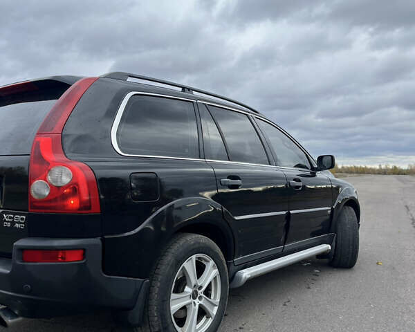 Черный Вольво ХС90, объемом двигателя 2.4 л и пробегом 187 тыс. км за 8500 $, фото 3 на Automoto.ua