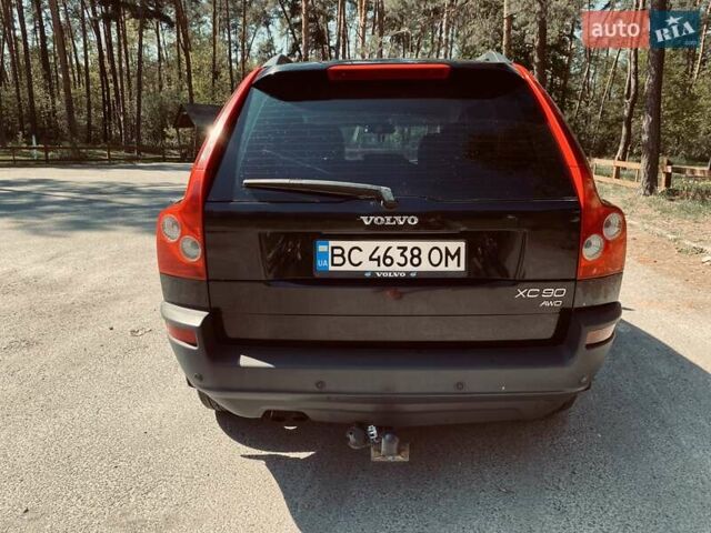 Чорний Вольво ХС90, об'ємом двигуна 2.4 л та пробігом 343 тис. км за 9000 $, фото 5 на Automoto.ua