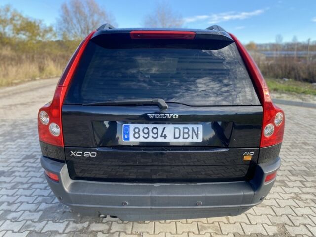 Черный Вольво ХС90, объемом двигателя 2.4 л и пробегом 322 тыс. км за 5550 $, фото 5 на Automoto.ua