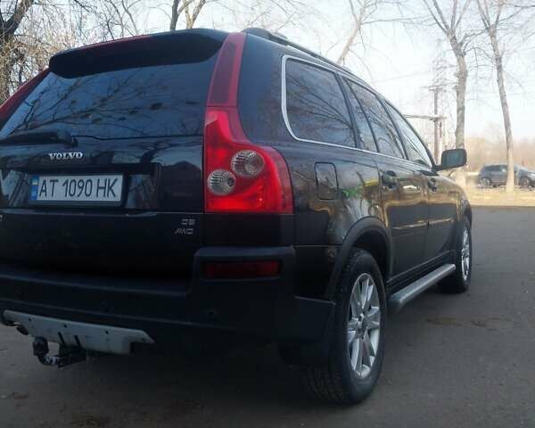 Черный Вольво ХС90, объемом двигателя 2.4 л и пробегом 325 тыс. км за 9800 $, фото 3 на Automoto.ua