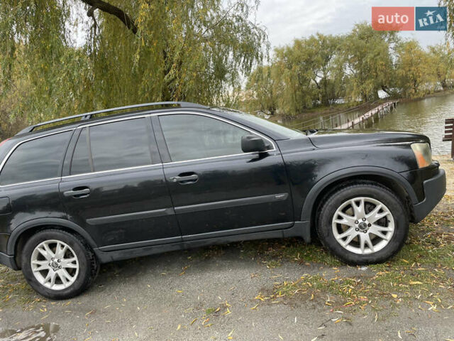 Черный Вольво ХС90, объемом двигателя 2.4 л и пробегом 306 тыс. км за 10500 $, фото 2 на Automoto.ua