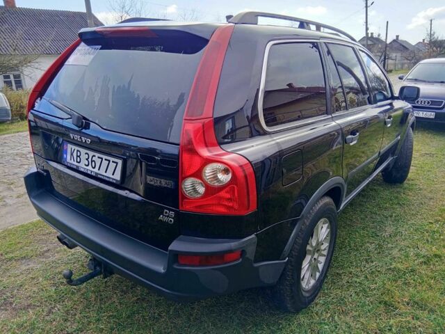 Черный Вольво ХС90, объемом двигателя 2.4 л и пробегом 340 тыс. км за 4800 $, фото 2 на Automoto.ua