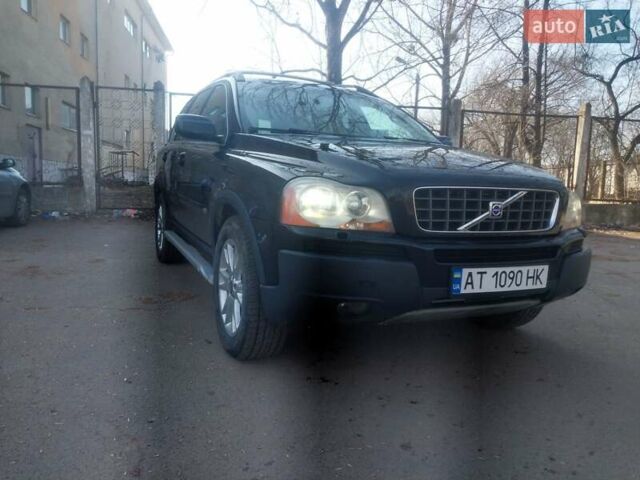 Черный Вольво ХС90, объемом двигателя 2.4 л и пробегом 325 тыс. км за 9800 $, фото 1 на Automoto.ua