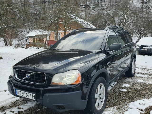 Черный Вольво ХС90, объемом двигателя 2.4 л и пробегом 365 тыс. км за 8800 $, фото 3 на Automoto.ua