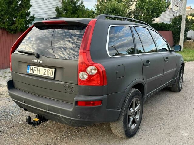 Черный Вольво ХС90, объемом двигателя 2.4 л и пробегом 350 тыс. км за 8300 $, фото 5 на Automoto.ua