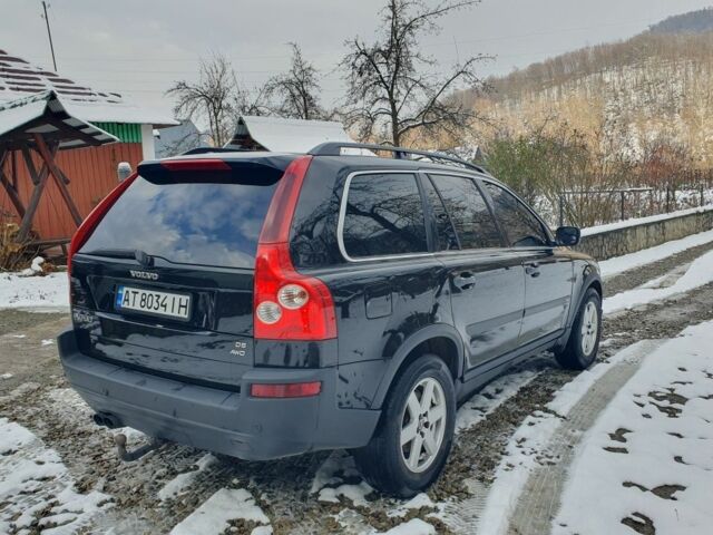 Черный Вольво ХС90, объемом двигателя 2.4 л и пробегом 365 тыс. км за 8800 $, фото 9 на Automoto.ua
