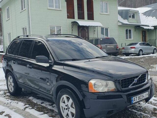 Черный Вольво ХС90, объемом двигателя 2.4 л и пробегом 365 тыс. км за 8800 $, фото 2 на Automoto.ua