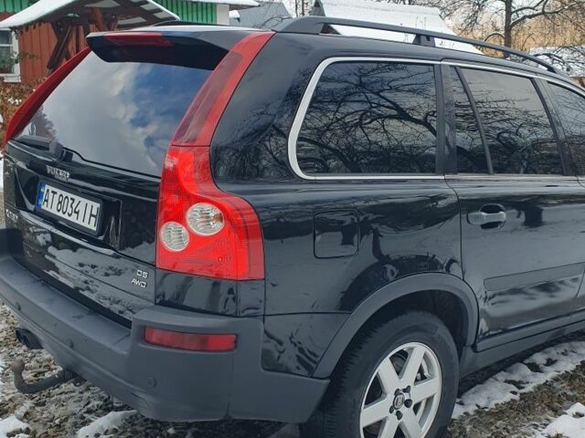 Черный Вольво ХС90, объемом двигателя 2.4 л и пробегом 365 тыс. км за 8800 $, фото 18 на Automoto.ua