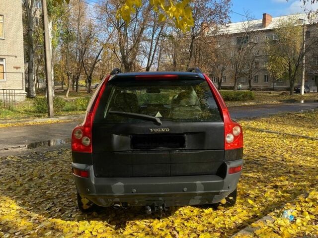 Черный Вольво ХС90, объемом двигателя 2.4 л и пробегом 400 тыс. км за 5100 $, фото 4 на Automoto.ua