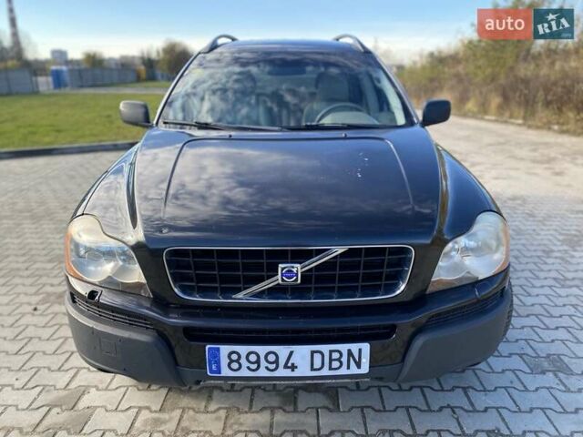 Черный Вольво ХС90, объемом двигателя 2.4 л и пробегом 322 тыс. км за 5550 $, фото 4 на Automoto.ua
