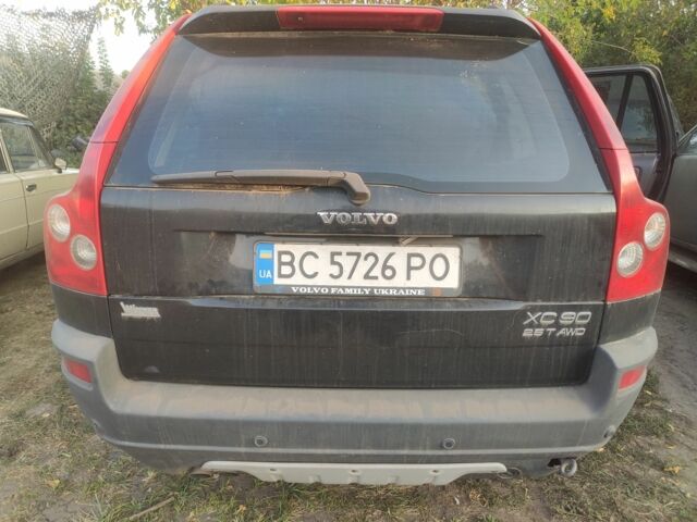 Вольво ХС90 2004 в Шевченковом на Automoto.ua Черный Вольво ХС90, объемом двигателя 2.5 л и пробегом 209 тыс. км за 7500 $, фото 5 на Automoto.ua