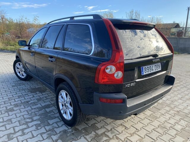 Черный Вольво ХС90, объемом двигателя 2.4 л и пробегом 322 тыс. км за 5550 $, фото 3 на Automoto.ua