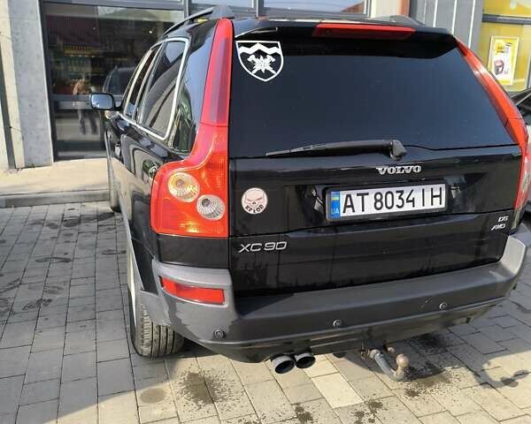 Черный Вольво ХС90, объемом двигателя 2.4 л и пробегом 365 тыс. км за 8000 $, фото 6 на Automoto.ua