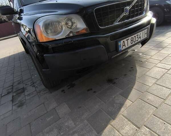 Черный Вольво ХС90, объемом двигателя 2.4 л и пробегом 365 тыс. км за 8000 $, фото 2 на Automoto.ua