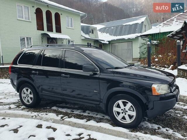 Черный Вольво ХС90, объемом двигателя 2.4 л и пробегом 365 тыс. км за 8800 $, фото 7 на Automoto.ua