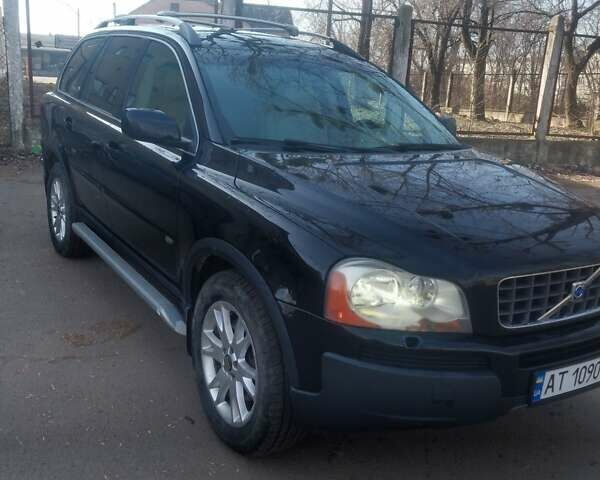 Черный Вольво ХС90, объемом двигателя 2.4 л и пробегом 325 тыс. км за 9800 $, фото 2 на Automoto.ua