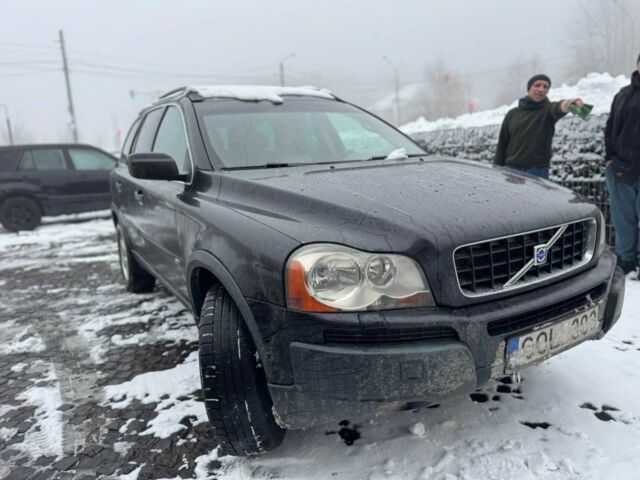 Черный Вольво ХС90, объемом двигателя 2.4 л и пробегом 332 тыс. км за 5300 $, фото 1 на Automoto.ua