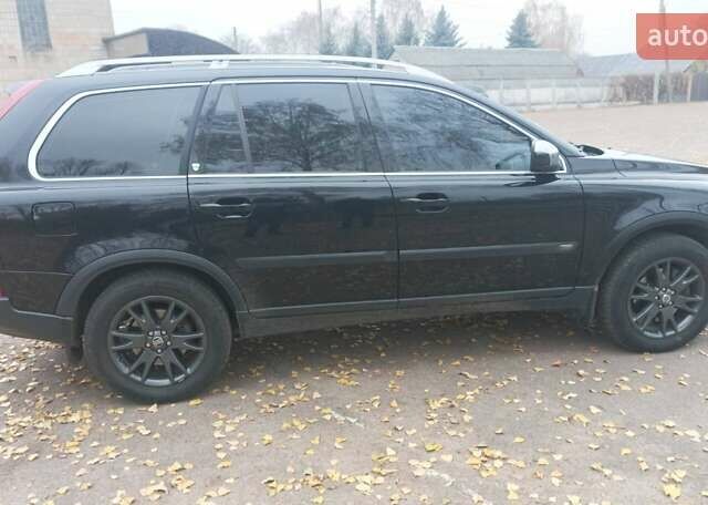 Черный Вольво ХС90, объемом двигателя 2.4 л и пробегом 230 тыс. км за 10500 $, фото 6 на Automoto.ua