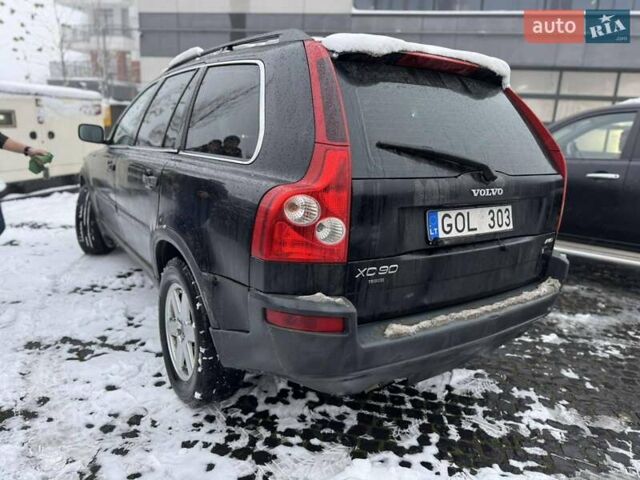 Черный Вольво ХС90, объемом двигателя 2.4 л и пробегом 332 тыс. км за 5500 $, фото 3 на Automoto.ua