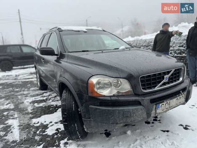 Черный Вольво ХС90, объемом двигателя 2.4 л и пробегом 332 тыс. км за 5500 $, фото 1 на Automoto.ua