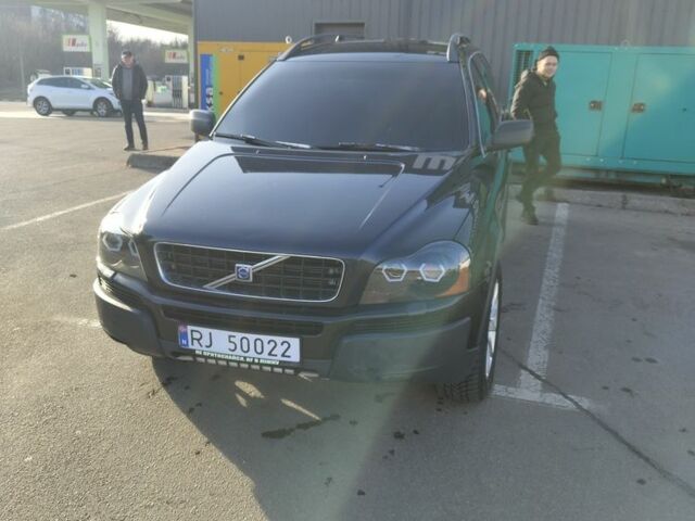 Черный Вольво ХС90, объемом двигателя 2.4 л и пробегом 352 тыс. км за 6500 $, фото 1 на Automoto.ua