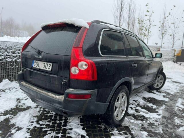 Черный Вольво ХС90, объемом двигателя 2.4 л и пробегом 332 тыс. км за 5300 $, фото 2 на Automoto.ua