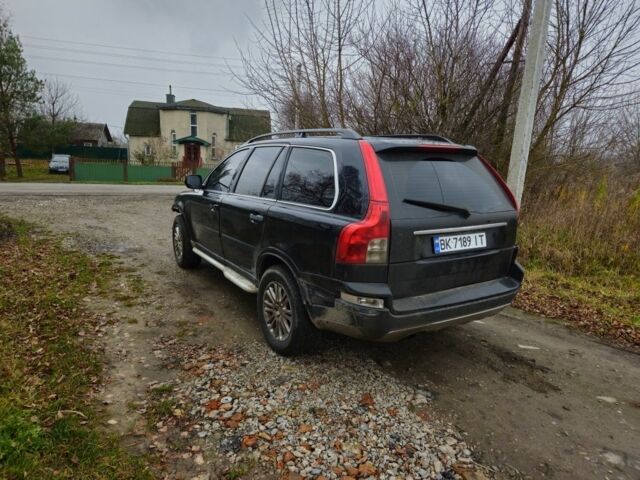 Черный Вольво ХС90, объемом двигателя 2.4 л и пробегом 312 тыс. км за 3300 $, фото 4 на Automoto.ua