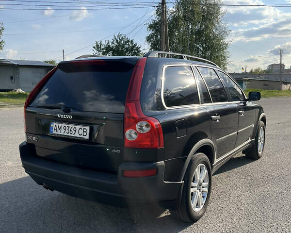Вольво ХС90 2006 в Житомире на Automoto.ua Черный Вольво ХС90, объемом двигателя 2.5 л и пробегом 325 тыс. км за 11000 $, фото 4 на Automoto.ua