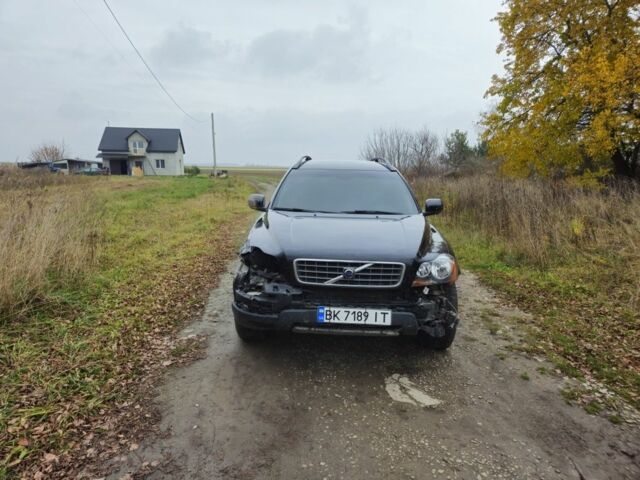 Черный Вольво ХС90, объемом двигателя 2.4 л и пробегом 312 тыс. км за 3300 $, фото 1 на Automoto.ua