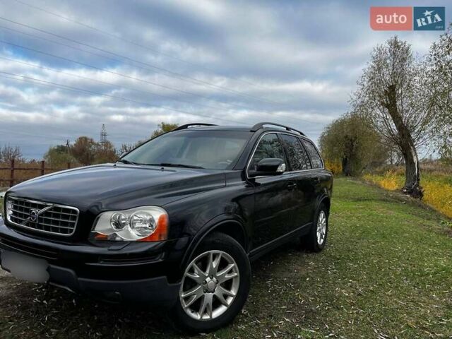 Черный Вольво ХС90, объемом двигателя 2.4 л и пробегом 295 тыс. км за 15659 $, фото 1 на Automoto.ua
