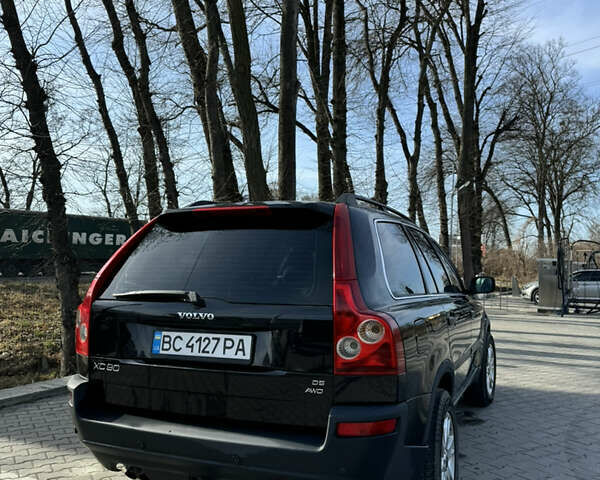 Черный Вольво ХС90, объемом двигателя 2.4 л и пробегом 285 тыс. км за 9900 $, фото 2 на Automoto.ua