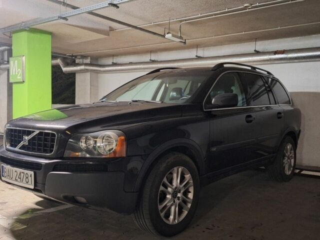 Черный Вольво ХС90, объемом двигателя 2.4 л и пробегом 280 тыс. км за 3000 $, фото 1 на Automoto.ua