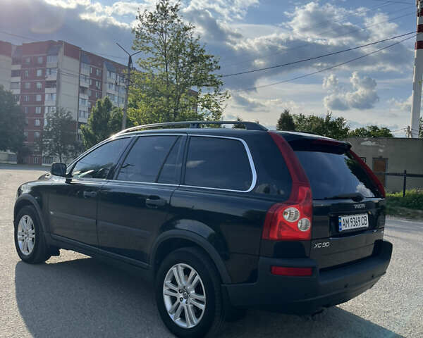 Вольво ХС90 2006 в Житомире на Automoto.ua Черный Вольво ХС90, объемом двигателя 2.5 л и пробегом 325 тыс. км за 11000 $, фото 3 на Automoto.ua