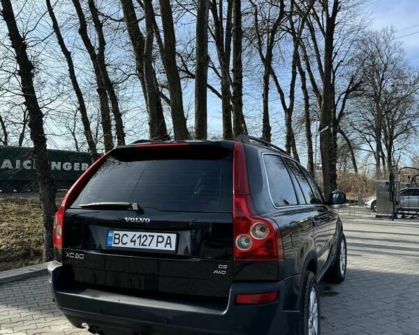 Черный Вольво ХС90, объемом двигателя 2.4 л и пробегом 285 тыс. км за 11200 $, фото 8 на Automoto.ua