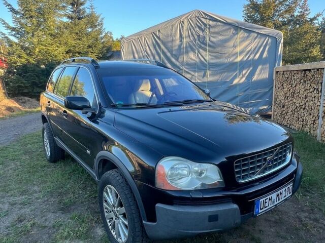 Черный Вольво ХС90, объемом двигателя 2.4 л и пробегом 225 тыс. км за 5400 $, фото 2 на Automoto.ua