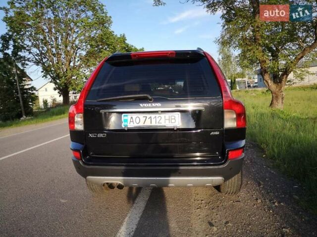 Черный Вольво ХС90, объемом двигателя 2.4 л и пробегом 276 тыс. км за 9800 $, фото 2 на Automoto.ua
