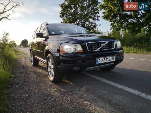 Черный Вольво ХС90, объемом двигателя 2.4 л и пробегом 276 тыс. км за 9800 $, фото 9 на Automoto.ua