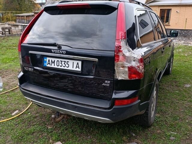 Черный Вольво ХС90, объемом двигателя 3.2 л и пробегом 350 тыс. км за 6000 $, фото 2 на Automoto.ua